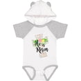 thumbnail image 1 of Inktastic He is Risen Cross with Script and Flowers Boys or Girls Baby Bodysuit, 1 of 5