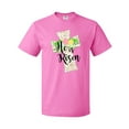 thumbnail image 1 of Inktastic He is Risen Cross with Script and Flowers T-Shirt, 1 of 5