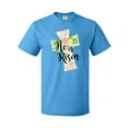 thumbnail image 1 of Inktastic He is Risen Cross with Script and Flowers T-Shirt, 1 of 5