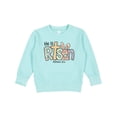 thumbnail image 1 of Inktastic He is Risen Easter Bunny Cross Toddler Sweatshirt, 1 of 4