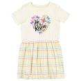 thumbnail image 1 of Inktastic He is Risen Easter Girls Toddler Dress, 1 of 5