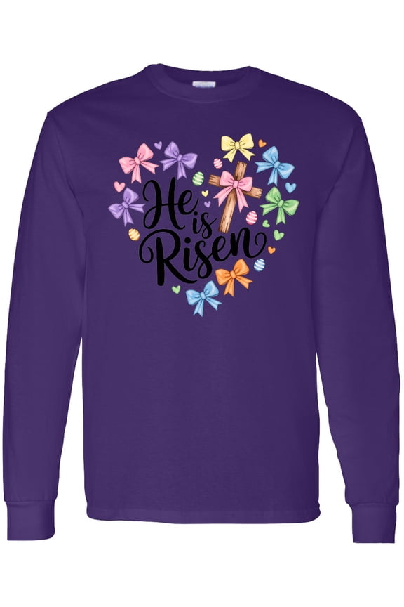 He is Risen Easter Long Sleeve T-Shirt