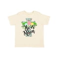 thumbnail image 1 of Inktastic He is Risen Floral Print Cross with Beautiful Flowers Boys or Girls Toddler T-Shirt, 1 of 5