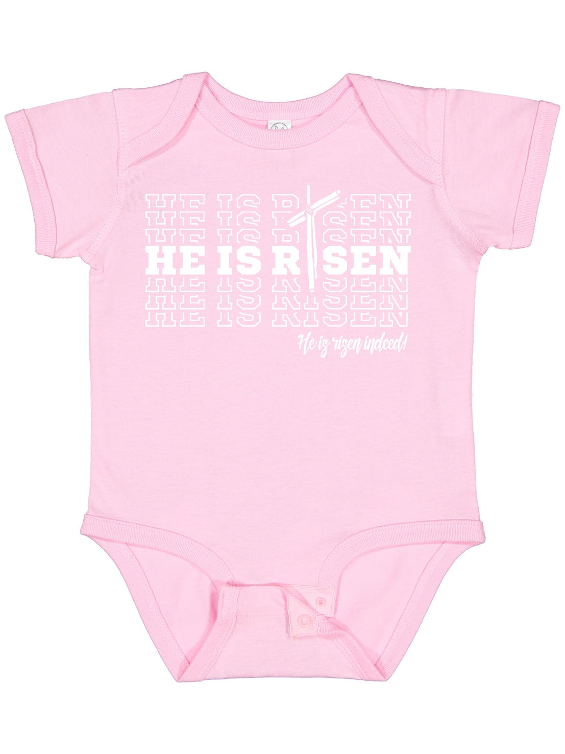 Inktastic He is Risen Mirror Words Boys or Girls Baby Bodysuit