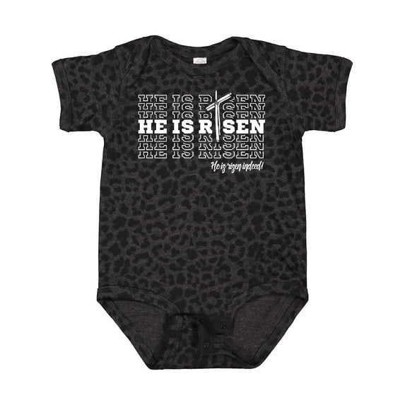 Inktastic He is Risen Mirror Words Boys or Girls Baby Bodysuit