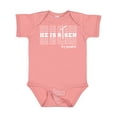 thumbnail image 1 of Inktastic He is Risen Mirror Words Boys or Girls Baby Bodysuit, 1 of 5