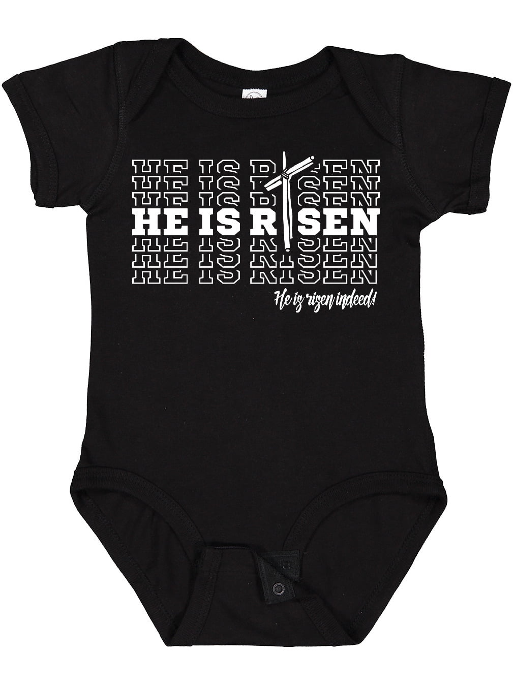 Inktastic He is Risen Mirror Words Boys or Girls Baby Bodysuit