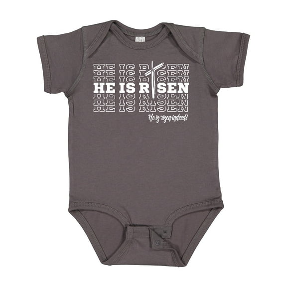Inktastic He is Risen Mirror Words Boys or Girls Baby Bodysuit
