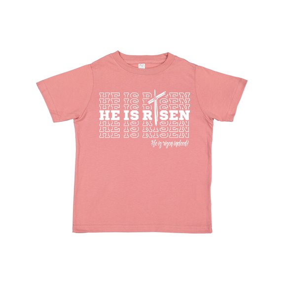Inktastic He is Risen Mirror Words Boys or Girls Toddler T-Shirt