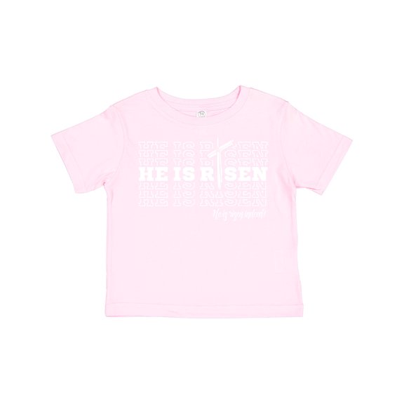 Inktastic He is Risen Mirror Words Boys or Girls Toddler T-Shirt