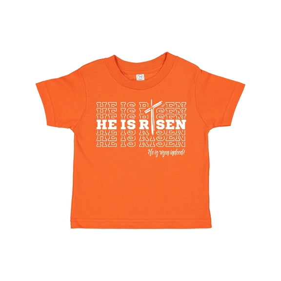 Inktastic He is Risen Mirror Words Boys or Girls Toddler T-Shirt