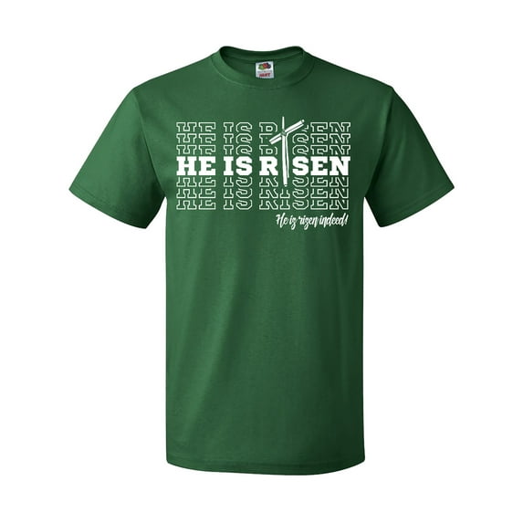 Inktastic He is Risen Mirror Words T-Shirt