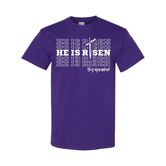 Inktastic He is Risen Mirror Words T-Shirt