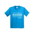 thumbnail image 1 of Inktastic He is Risen Mirror Words Youth T-Shirt, 1 of 5