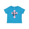 thumbnail image 1 of Inktastic He is Risen Pink Plaid Cross Boys or Girls Baby T-Shirt, 1 of 5