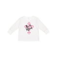 thumbnail image 1 of Inktastic He is Risen Pink Plaid Cross Boys or Girls Long Sleeve Toddler T-Shirt, 1 of 5