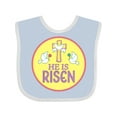 thumbnail image 1 of Inktastic He is Risen for Easter Boys or Girls Baby Bib, 1 of 4