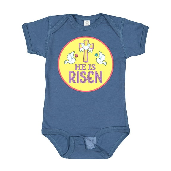 Inktastic He is Risen for Easter Boys or Girls Baby Bodysuit