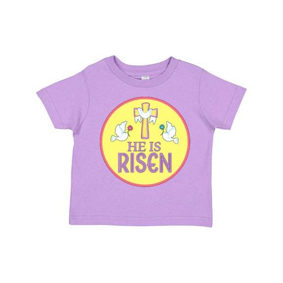 Inktastic He is Risen for Easter Boys or Girls Toddler T-Shirt
