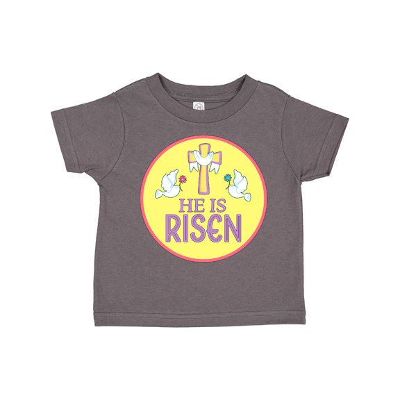 Inktastic He is Risen for Easter Boys or Girls Toddler T-Shirt