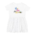 thumbnail image 1 of Inktastic He or She What Will It Be? Girls Toddler Dress, 1 of 5