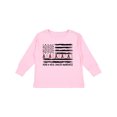 thumbnail image 1 of Inktastic Head and Neck Cancer Awareness- Flag and Ribbon Boys or Girls Long Sleeve Toddler T-Shirt, 1 of 5