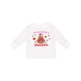 thumbnail image 1 of Inktastic Heart Belongs To Grandpa Girls Long Sleeve Toddler T-Shirt, 1 of 5