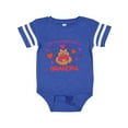 thumbnail image 1 of Inktastic Heart Belongs to Grandpa Girls Baby Bodysuit, 1 of 5