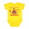 thumbnail image 1 of Inktastic Heart Belongs to Grandpa Girls Baby Bodysuit, 1 of 5