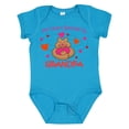 thumbnail image 1 of Inktastic Heart Belongs to Grandpa Girls Baby Bodysuit, 1 of 5
