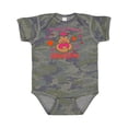 thumbnail image 1 of Inktastic Heart Belongs to Grandpa Girls Baby Bodysuit, 1 of 5