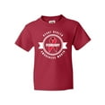 thumbnail image 1 of Inktastic Heart Health Awareness Month February with Red Ribbon Badge Youth T-Shirt, 1 of 5