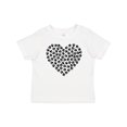 thumbnail image 1 of Inktastic Heart Made Of Paws, Dog Paws, Puppy Paws - Black Boys or Girls Baby T-Shirt, 1 of 5