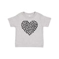 thumbnail image 1 of Inktastic Heart Made Of Paws, Dog Paws, Puppy Paws - Black Boys or Girls Baby T-Shirt, 1 of 5