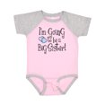thumbnail image 1 of Inktastic Heart New Big Sister Gift Baby Girl Bodysuit, 1 of 4