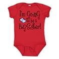 thumbnail image 1 of Inktastic Heart New Big Sister Girls Baby Bodysuit, 1 of 5