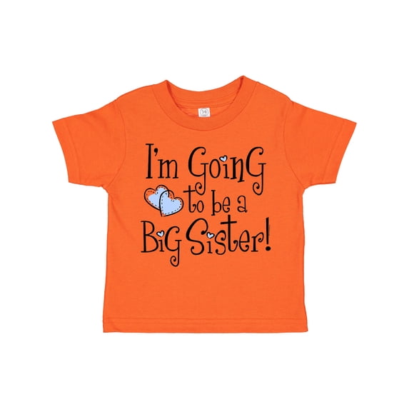 Inktastic Heart New Big Sister Girls Toddler T-Shirt