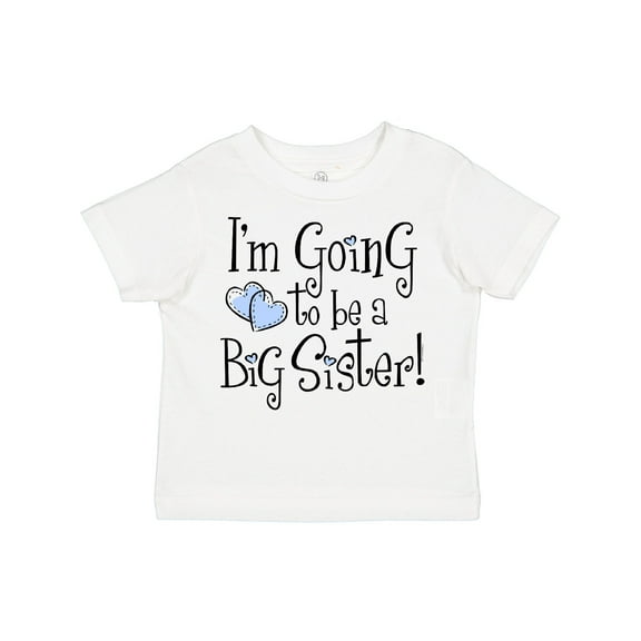 Inktastic Heart New Big Sister Girls Toddler T-Shirt