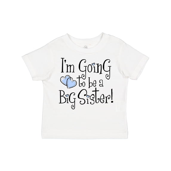 Inktastic Heart New Big Sister Girls Toddler T-Shirt