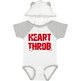 thumbnail image 1 of Inktastic Heart Throb (red) Boys or Girls Baby Bodysuit, 1 of 5