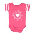thumbnail image 1 of Inktastic Heart Valentine Day Girls Girls Baby Bodysuit, 1 of 5