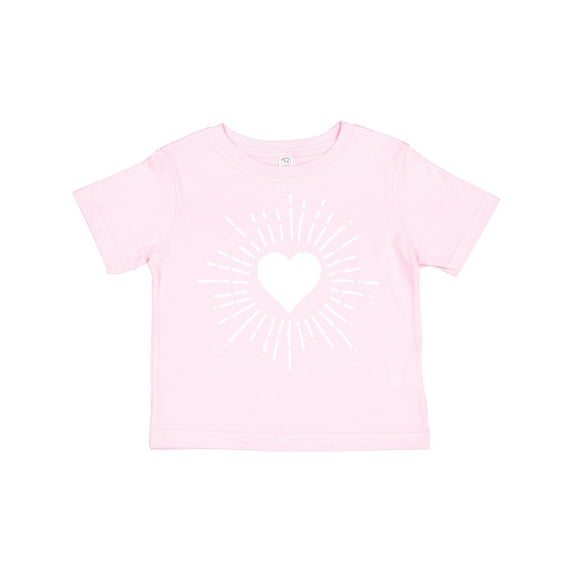 Inktastic Heart Valentine Day Girls Girls Toddler T-Shirt
