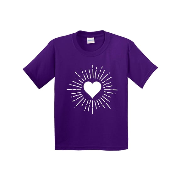 Inktastic Heart Valentine Day Girls Youth T-Shirt