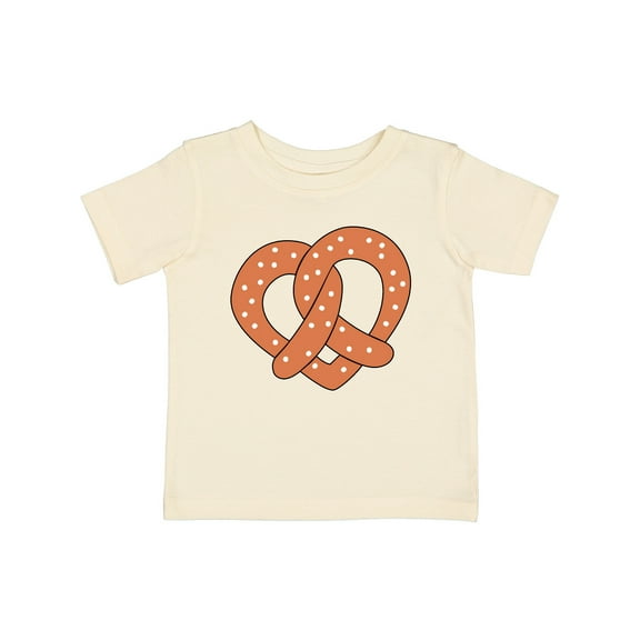 Inktastic Heart-shaped Pretzel Boys or Girls Baby T-Shirt