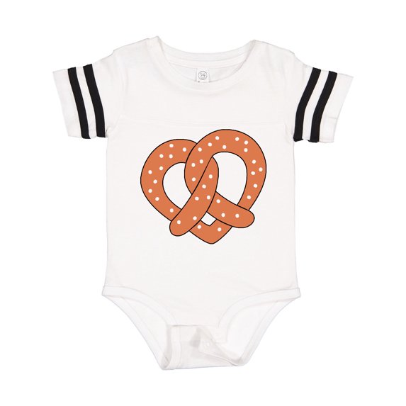 Inktastic Heart-shaped Pretzel Gift Baby Boy or Baby Girl Bodysuit