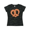 thumbnail image 1 of Inktastic Heart-shaped Pretzel Women's T-Shirt, 1 of 5