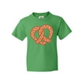 thumbnail image 1 of Inktastic Heart-shaped Pretzel Youth T-Shirt, 1 of 5