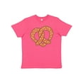 thumbnail image 1 of Inktastic Heart-shaped Pretzel Youth T-Shirt, 1 of 5