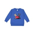 thumbnail image 1 of Inktastic Heartfelt Scottie Duo Toddler Sweatshirt, 1 of 4