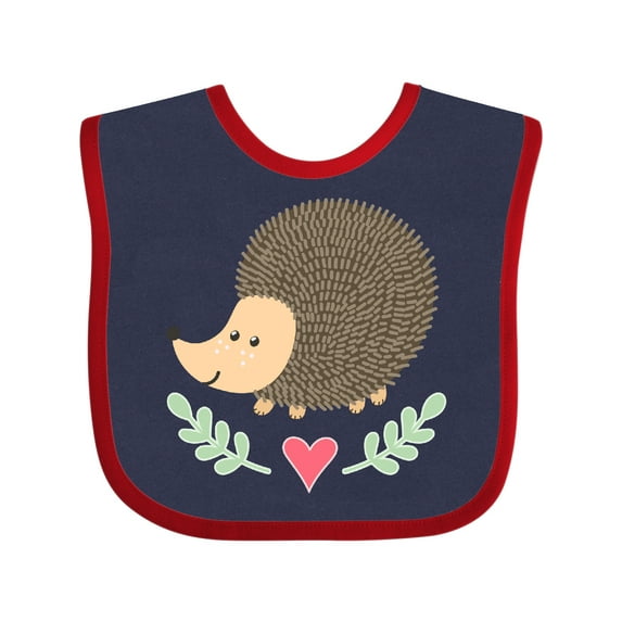 Inktastic Hedgehog Lover Girls Girls Baby Bib